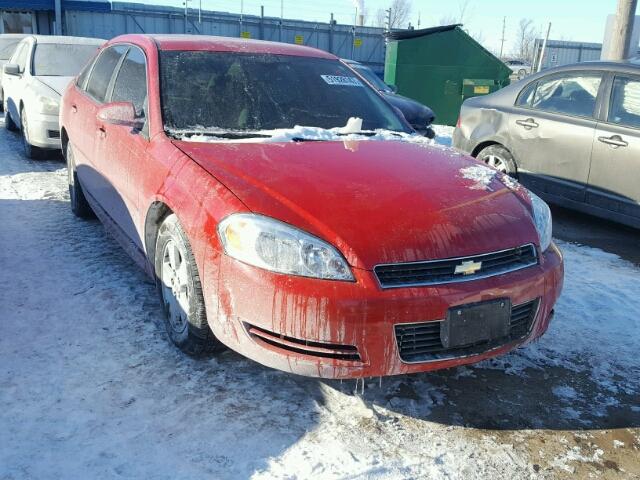 2G1WT57K191168679 - 2009 CHEVROLET IMPALA 1LT RED photo 1