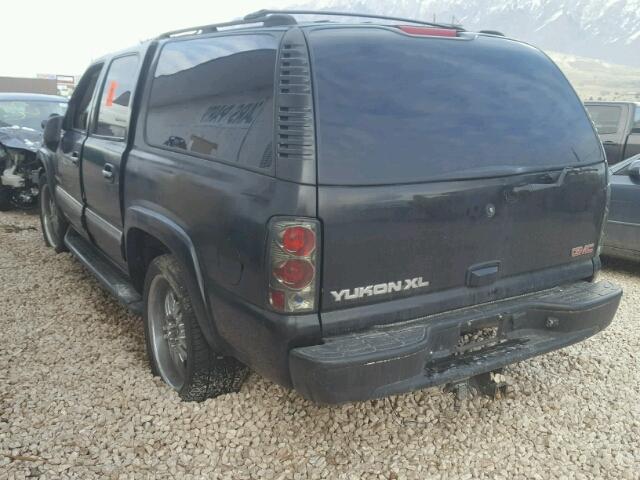 1GKEC16Z22J139279 - 2002 GMC YUKON XL C BLACK photo 3