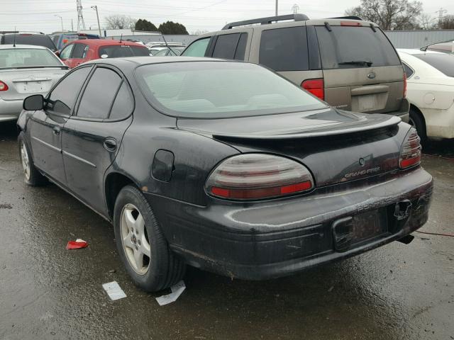 1G2WK52J21F256540 - 2001 PONTIAC GRAND PRIX BLACK photo 3