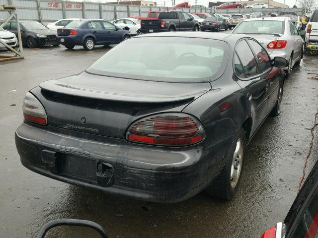 1G2WK52J21F256540 - 2001 PONTIAC GRAND PRIX BLACK photo 4