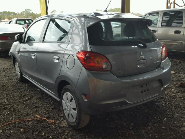 ML32A3HJ1FH034191 - 2015 MITSUBISHI MIRAGE DE SILVER photo 3