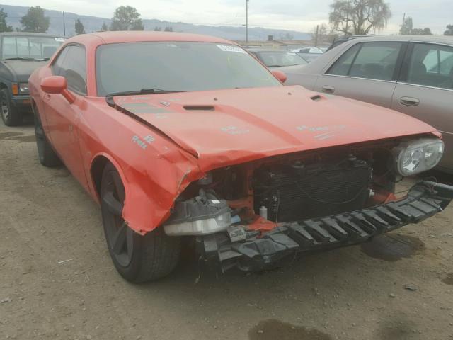 2B3LJ54T59H541678 - 2009 DODGE CHALLENGER ORANGE photo 1