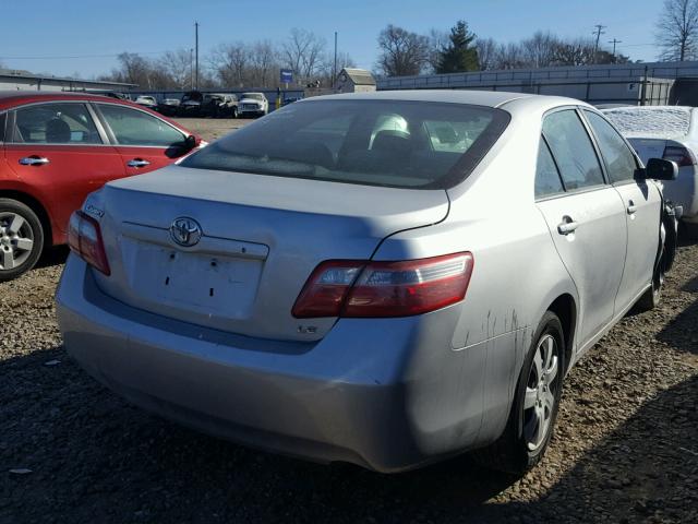 4T1BE46K99U362551 - 2009 TOYOTA CAMRY BASE SILVER photo 4