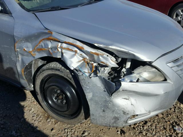 4T1BE46K99U362551 - 2009 TOYOTA CAMRY BASE SILVER photo 9