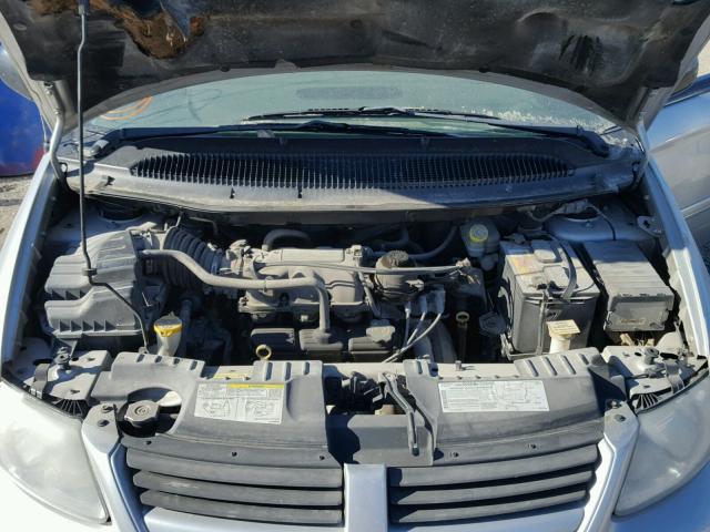 2D4GP44L75R188229 - 2005 DODGE GRAND CARA SILVER photo 7