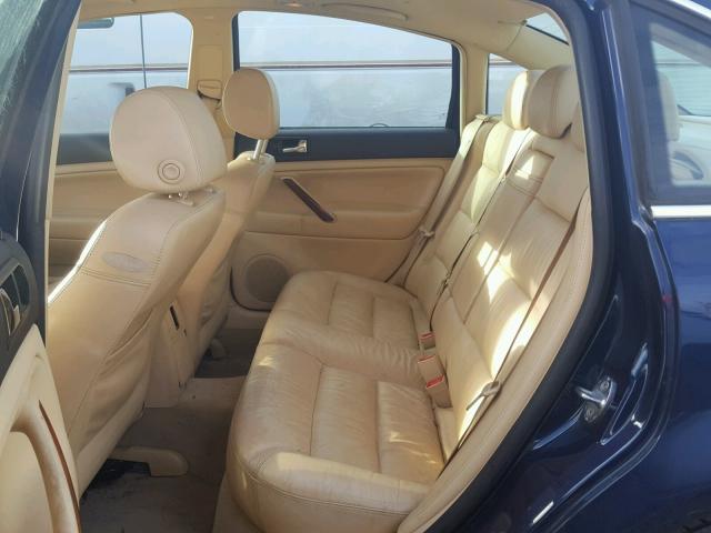 WVWTH63B92P132206 - 2002 VOLKSWAGEN PASSAT GLX BLUE photo 6