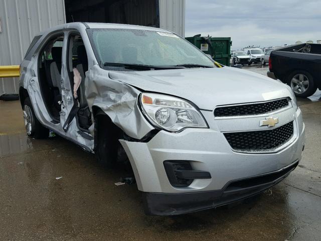 2CNALBEW1A6307699 - 2010 CHEVROLET EQUINOX LS SILVER photo 1