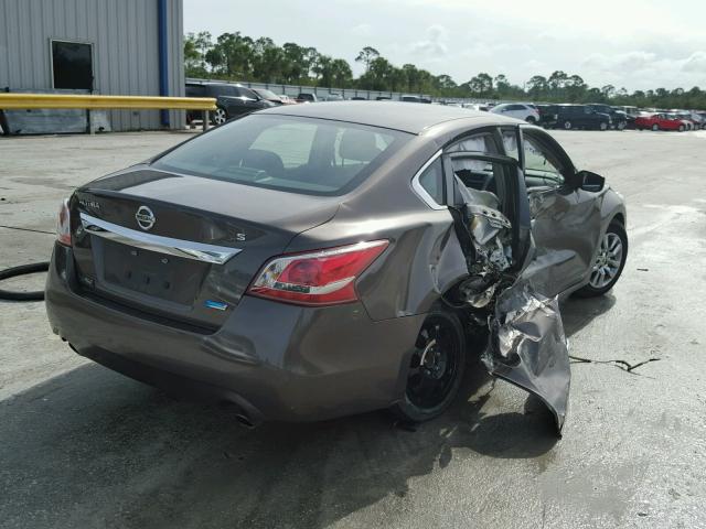 1N4AL3APXDC195172 - 2013 NISSAN ALTIMA 2.5 BROWN photo 4