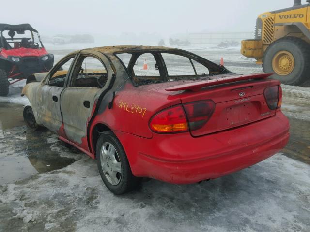 1G3NL52E94C235567 - 2004 OLDSMOBILE ALERO GL BURN photo 3