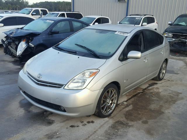 JTDKB20U753074717 - 2005 TOYOTA PRIUS SILVER photo 2