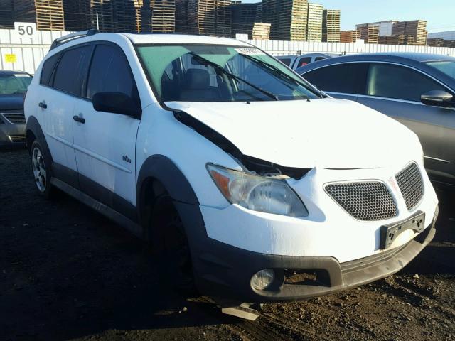 5Y2SL658X6Z401531 - 2006 PONTIAC VIBE WHITE photo 1