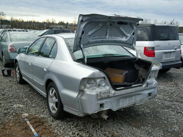 4A3AA46H43E155015 - 2003 MITSUBISHI GALANT ES SILVER photo 3