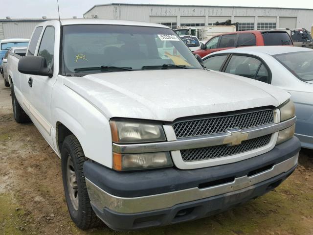 1GCEC19V45E183821 - 2005 CHEVROLET SILVERADO WHITE photo 1