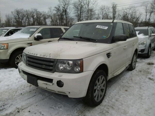 SALSK25489A192262 - 2009 LAND ROVER ROVER WHITE photo 2