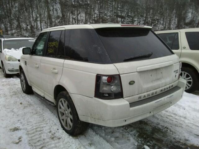 SALSK25489A192262 - 2009 LAND ROVER ROVER WHITE photo 3