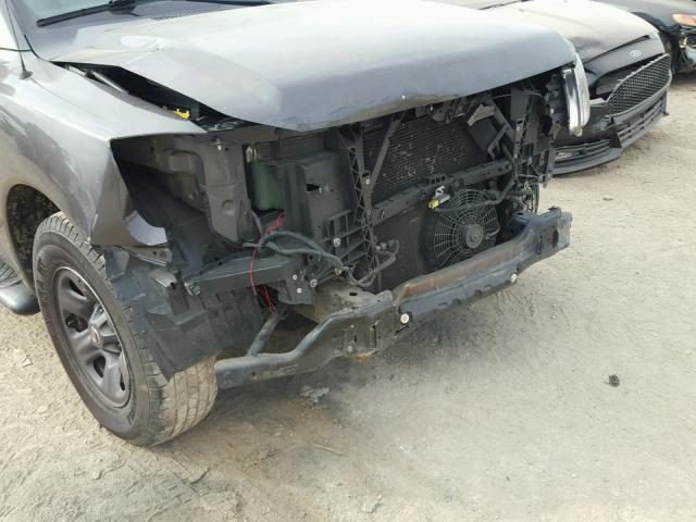 1N6BA07A75N556978 - 2005 NISSAN TITAN XE BLACK photo 9