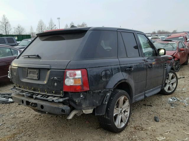 SALSF25466A946002 - 2006 LAND ROVER RANGE ROVE BLACK photo 4