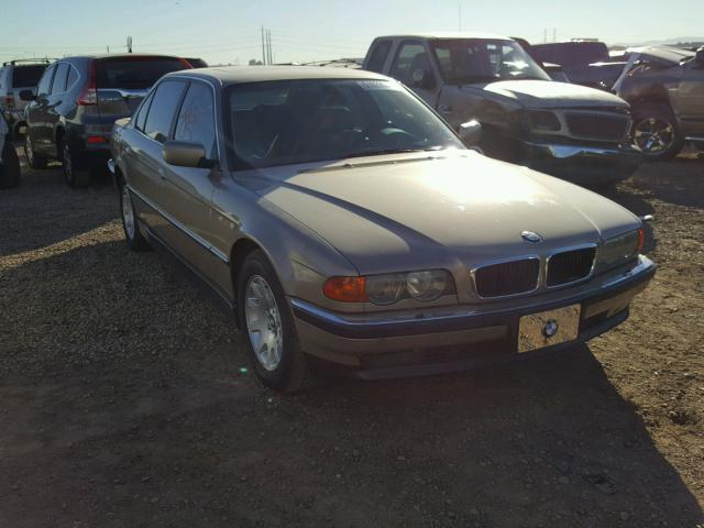 WBAGH8342YDP07798 - 2000 BMW 740 IL Altın fotoğraf 1