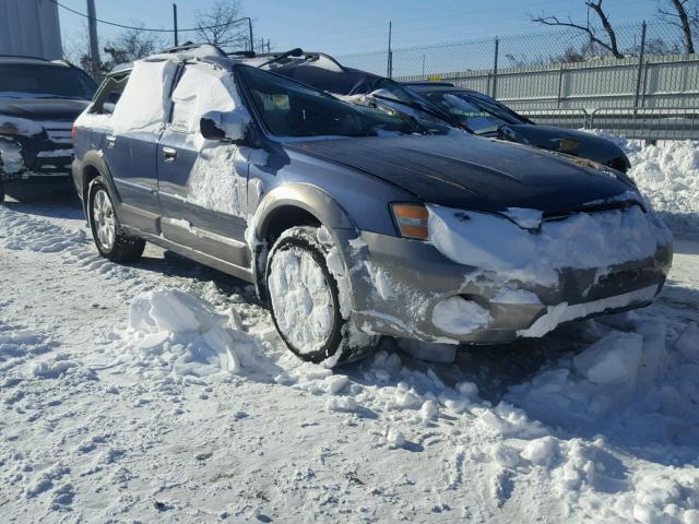 4S4BP61C357372488 - 2005 SUBARU LEGACY OUT GRAY photo 1