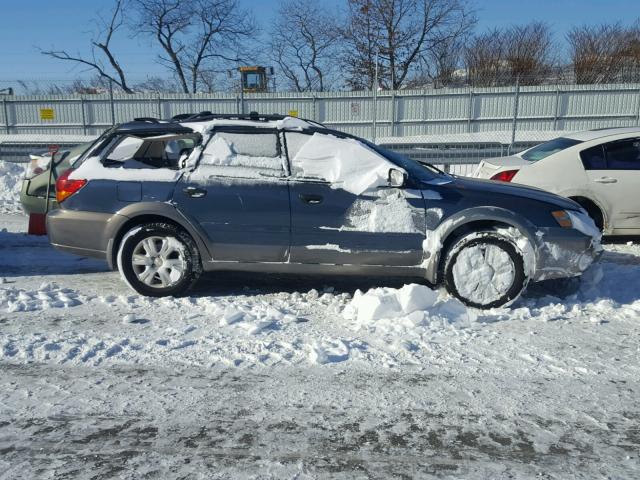 4S4BP61C357372488 - 2005 SUBARU LEGACY OUT GRAY photo 9