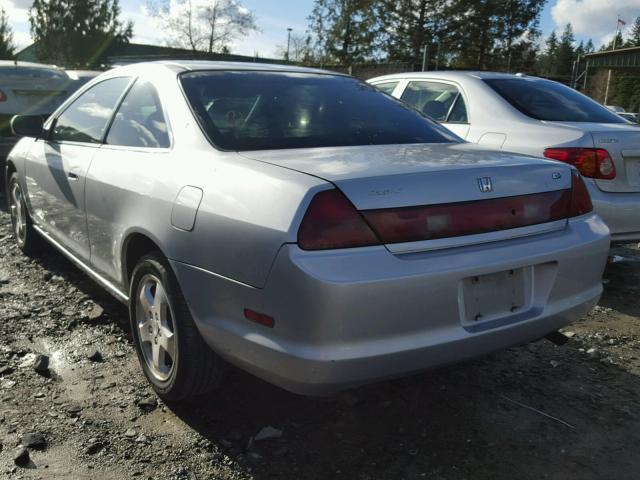 1HGCG2253YA026855 - 2000 HONDA ACCORD EX SILVER photo 3