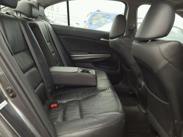 5KBCP3F81AB006126 - 2010 HONDA ACCORD EXL GRAY photo 6