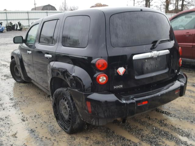 3GNDA13DX6S574066 - 2006 CHEVROLET HHR LS Negro foto 3