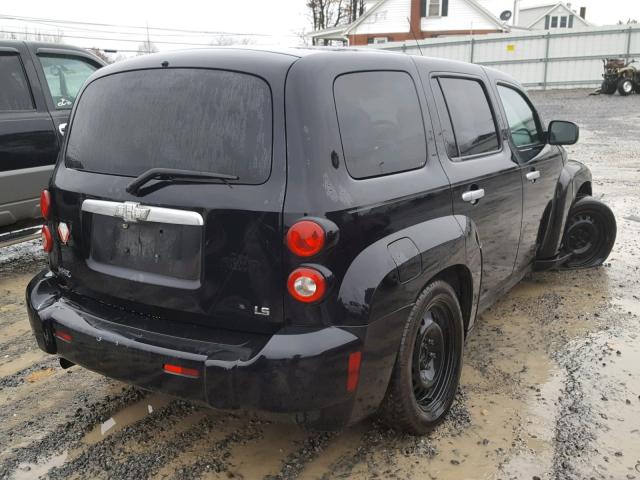 3GNDA13DX6S574066 - 2006 CHEVROLET HHR LS Negro foto 4