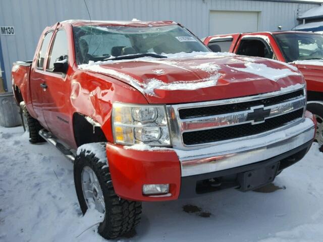 1GCEK19018Z133964 - 2008 CHEVROLET SILVERADO RED photo 1