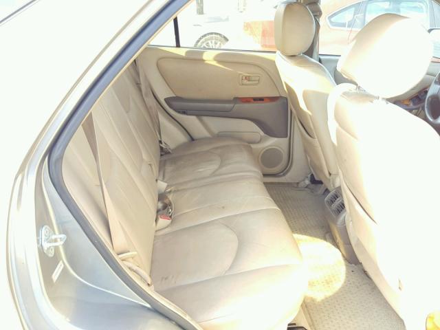 JT6GF10U1Y0062354 - 2000 LEXUS RX300 GRAY photo 6