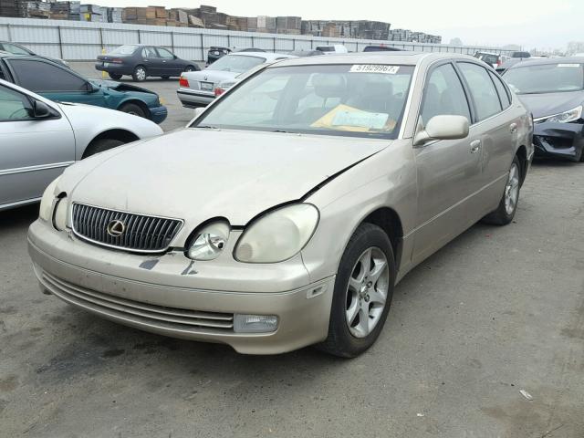 JT8BD69S320161285 - 2002 LEXUS GS 300 GOLD photo 2