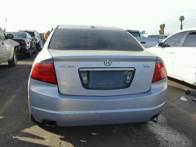 19UUA66254A025181 - 2004 ACURA TL GRAY photo 10