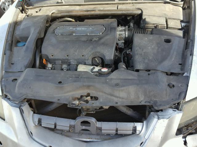 19UUA66254A025181 - 2004 ACURA TL GRAY photo 7