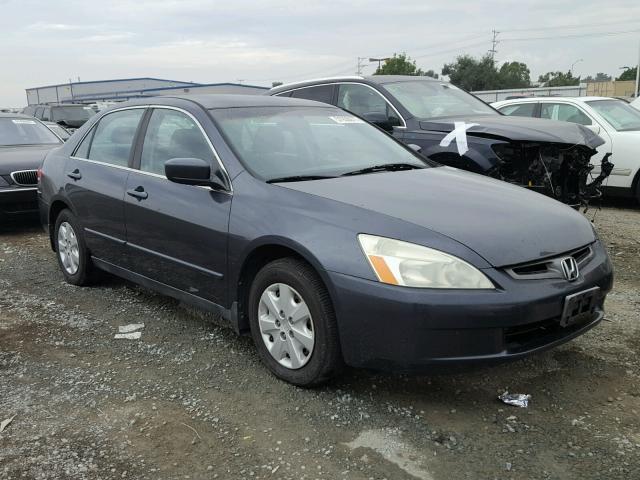 1HGCM56483A820108 - 2003 HONDA ACCORD LX CHARCOAL photo 1