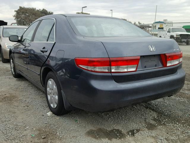 1HGCM56483A820108 - 2003 HONDA ACCORD LX CHARCOAL photo 3