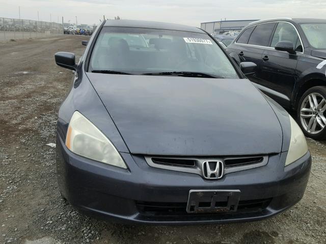 1HGCM56483A820108 - 2003 HONDA ACCORD LX CHARCOAL photo 9