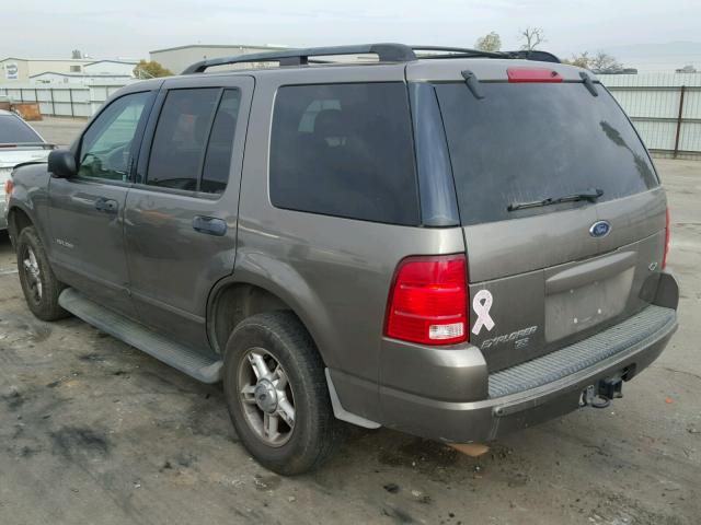 1FMZU63K94ZA52400 - 2004 FORD EXPLORER X BROWN photo 3