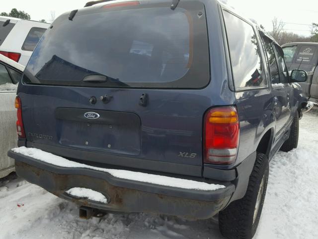 1FMZU72XXYUA95360 - 2000 FORD EXPLORER X BLUE photo 4