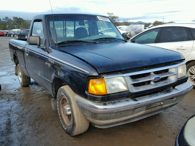 1FTCR10A8TUB94372 - 1996 FORD RANGER BLACK photo 1