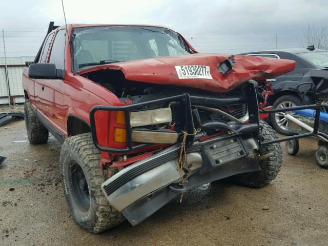 1GTEK19K9SE536770 - 1995 GMC SIERRA K15 RED photo 1