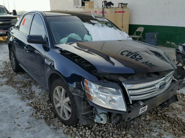 1FAHP24W48G179340 - 2008 FORD TAURUS SEL BLACK photo 1