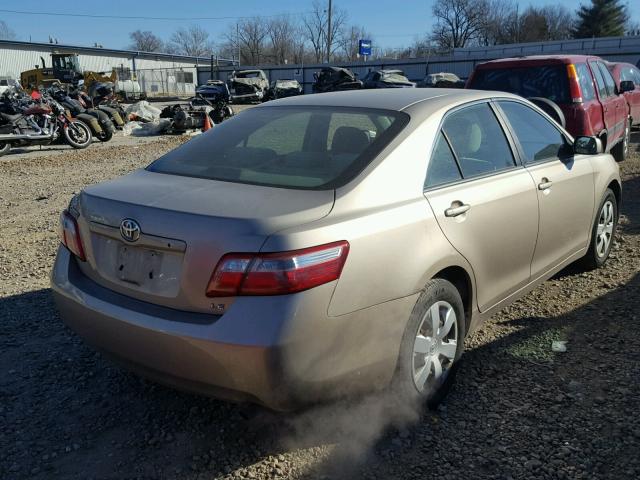 4T1BE46K37U106130 - 2007 TOYOTA CAMRY NEW TAN photo 4