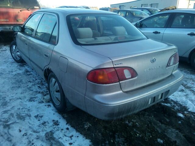 1NXBR12E2XZ171926 - 1999 TOYOTA COROLLA VE BEIGE photo 3