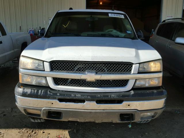 2GCEK13T641337990 - 2004 CHEVROLET SILVERADO WHITE photo 9