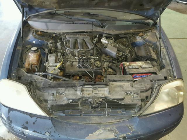 1MEFM50U84A608748 - 2004 MERCURY SABLE GS BLUE photo 7