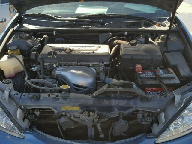 4T1BE32K83U646387 - 2003 TOYOTA CAMRY LE BLUE photo 7