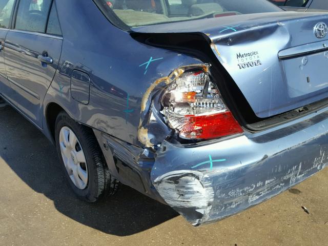 4T1BE32K83U646387 - 2003 TOYOTA CAMRY LE BLUE photo 9