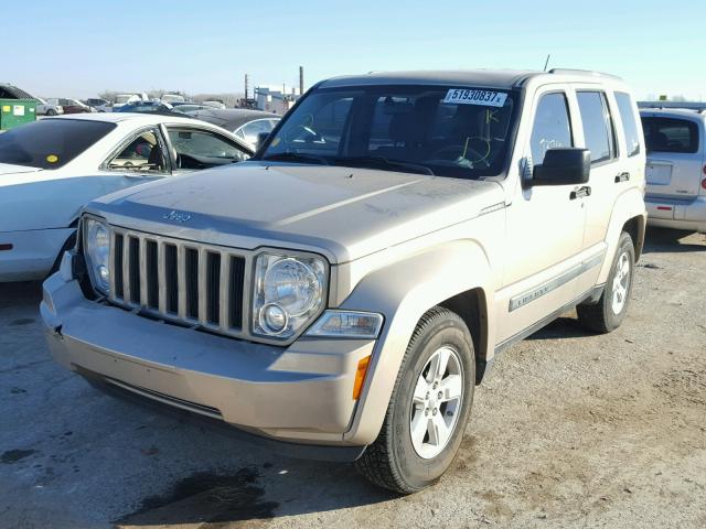 1J4PP2GK0AW102310 - 2010 JEEP LIBERTY SP TAN photo 2