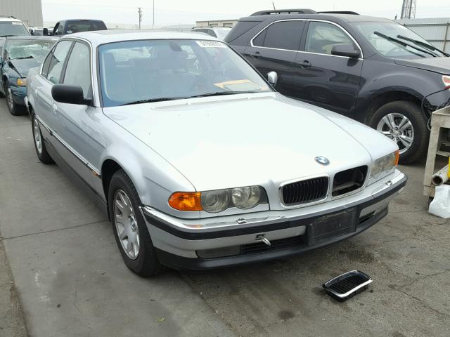 WBAGG8347YDN78489 - 2000 BMW 740 I AUTO SILVER photo 1