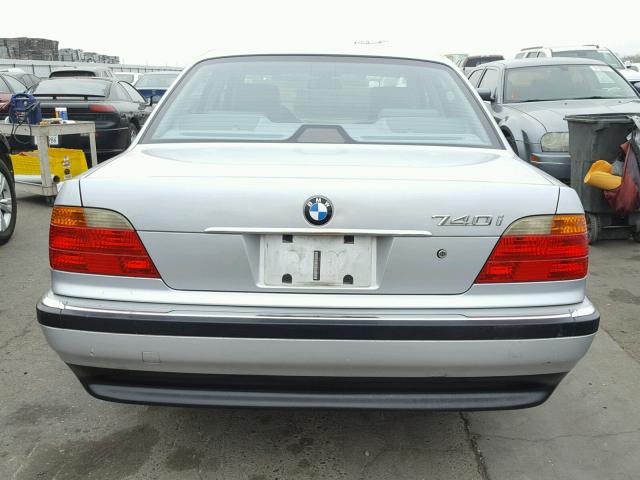 WBAGG8347YDN78489 - 2000 BMW 740 I AUTO SILVER photo 9